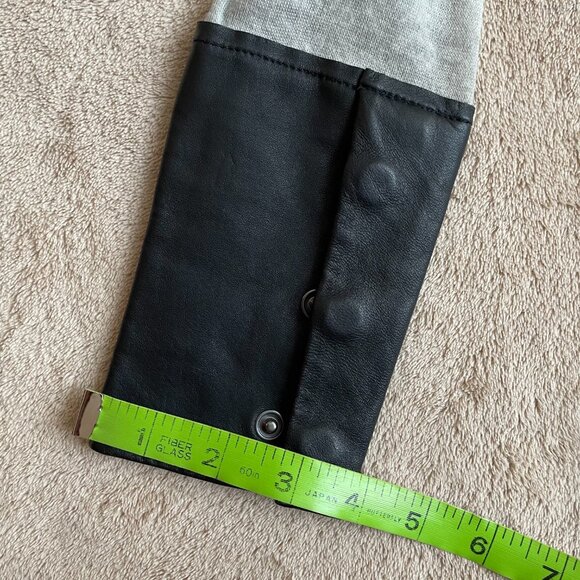 Helmut Lang Wool and Leather Sweater - Picture 5 of 11